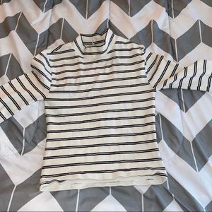 White And Black Long Sleeve